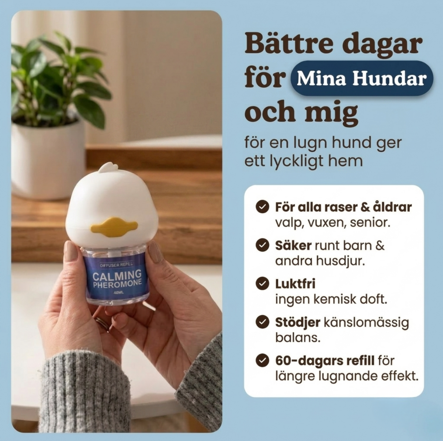 Nosmo™ Naturligt lugn via nosen