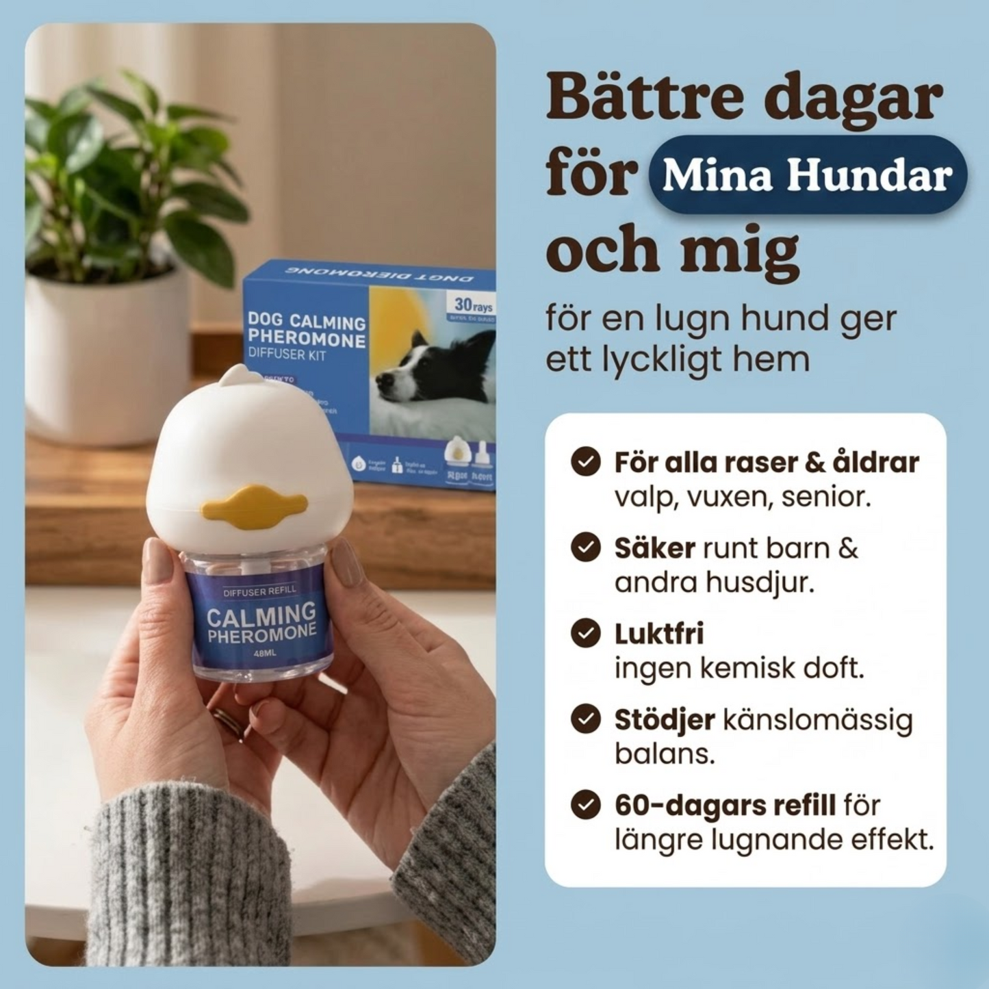 Nosmo™ Naturligt lugn via nosen